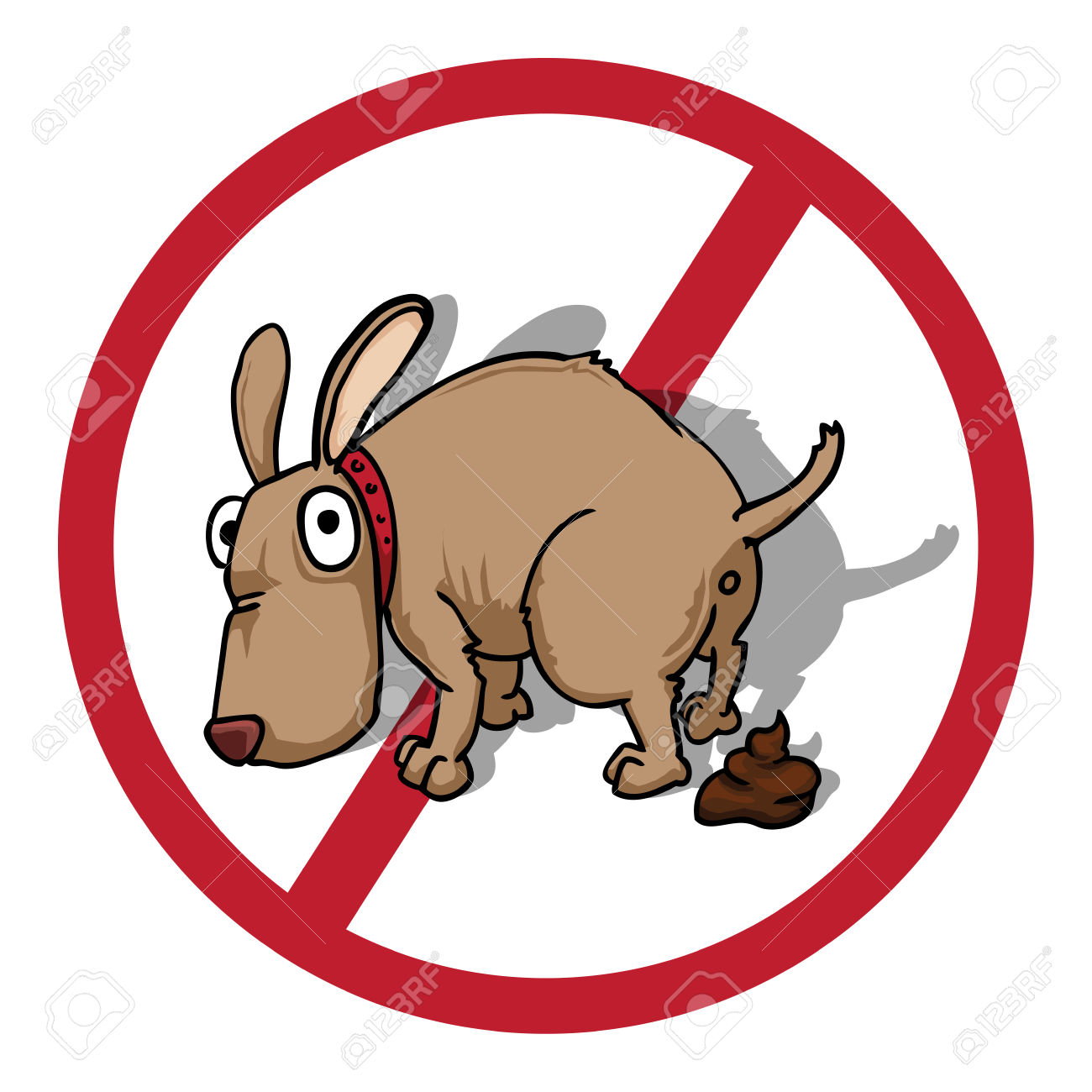 free no dog poop clipart - photo #1