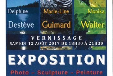 Expo photo-sculpture-peinture du 12 au 26 août…