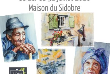 Expo peinture, huile, aquarelle, pastels à la Maison du Sidobre