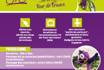 Le Tour de France 2018 passe à Brassac, le 22 juillet !