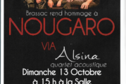 Brassac rend hommage à NOUGARO via ALSINA