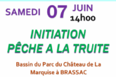 Initiation pêche à la truite