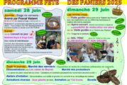 Programme de la Fête de Paniers