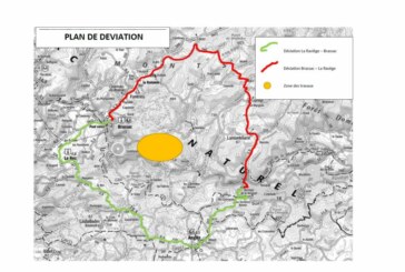 Travaux sur la RD62 (Déviation)