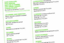 Horaires d’été des déchèteries Trifyl