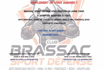 La rentrée de Brassac Sport Défense