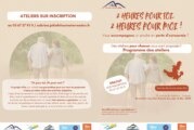 Ateliers pour les aidants au PETR :  2h pour toi, 2h pour moi !