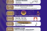Programme des animations de la MJC