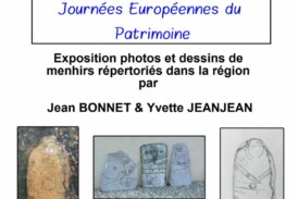 Exposition de menhir à la Maison du bout du Pont