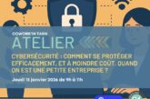 Atelier cybersécurité au Tiers Lieu