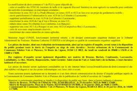 Avis d&rsquo;enquête publique