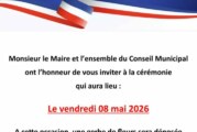 Cérémonie de Commémoration du 8 mai 1945