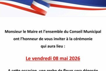 Cérémonie de Commémoration du 8 mai 1945