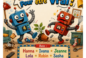 Théâtre : La Compagnie « Les P&rsquo;tits Moussaillons  présente : Robot pour être vrai!