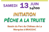 Initiation pêche à la truite