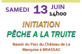 Initiation pêche à la truite
