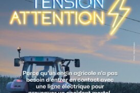 Agriculteurs : les bons gestes près des lignes électriques en période d&rsquo;irrigation