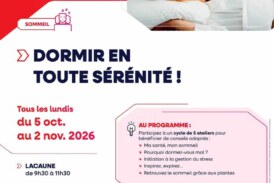 Rencontre santé : Dormir en toute sérénité!