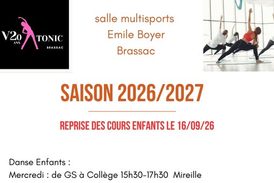 V2 TONIC : saison 2026/2027
